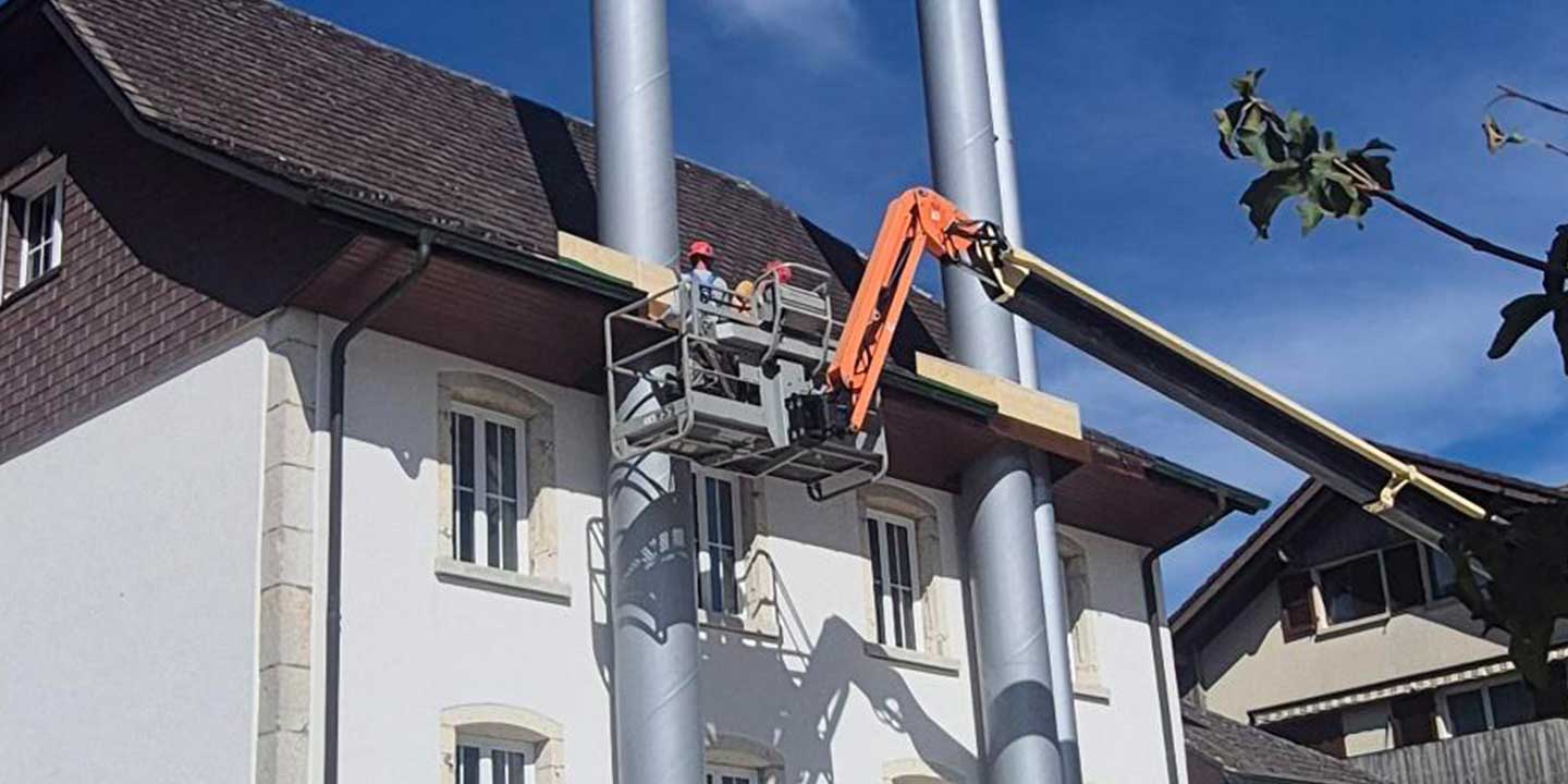 Wir setzen wieder Kamine